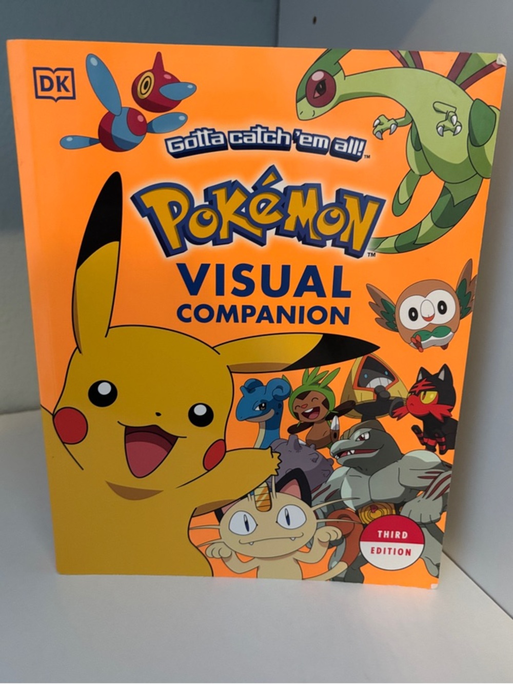 Pokemon Visual Companion - Bright Orange Cover